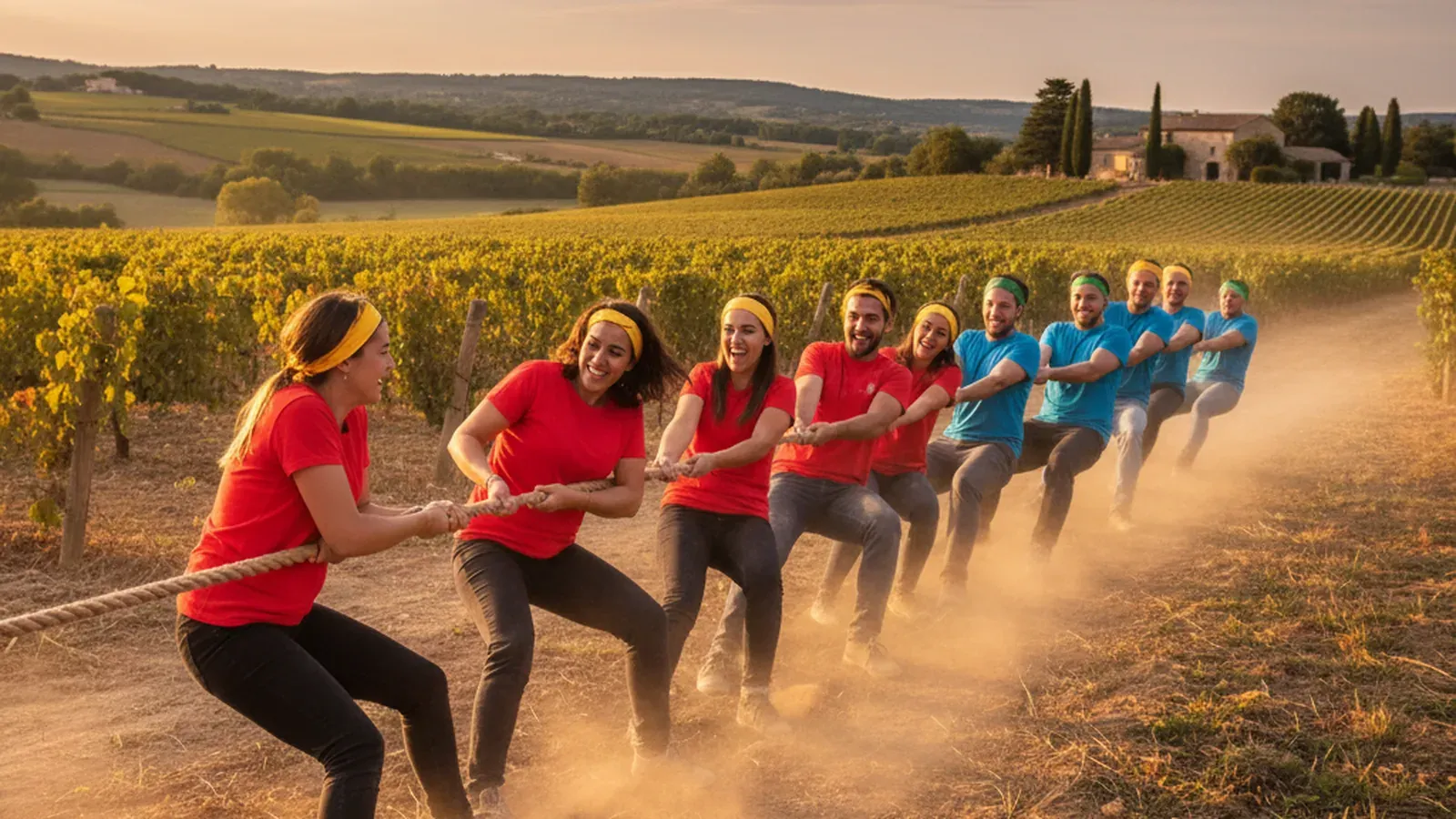 Team building olympiades : le format qui fédère (guide)